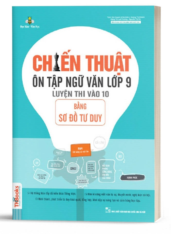 Chiến Thuật Ôn Tập Ngữ Văn Lớp 9 Luyện Thi Vào 10 Bằng Sơ Đồ Tư Duy - Bản Quyền