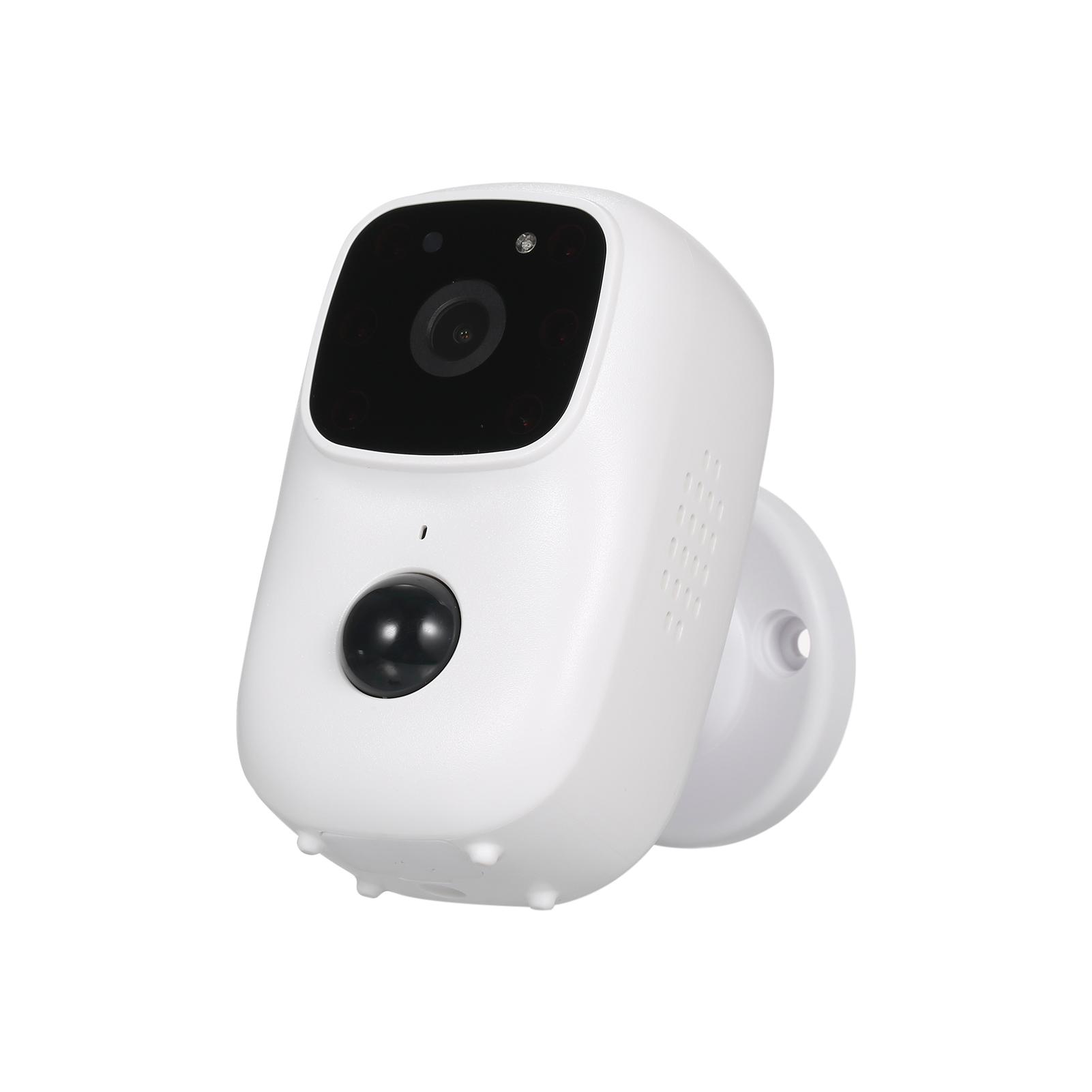 Wireless Rechargeable Battery Camera Home Security Camera WiFi Camera with Motion Detection IR Night Vision Mic Speaker