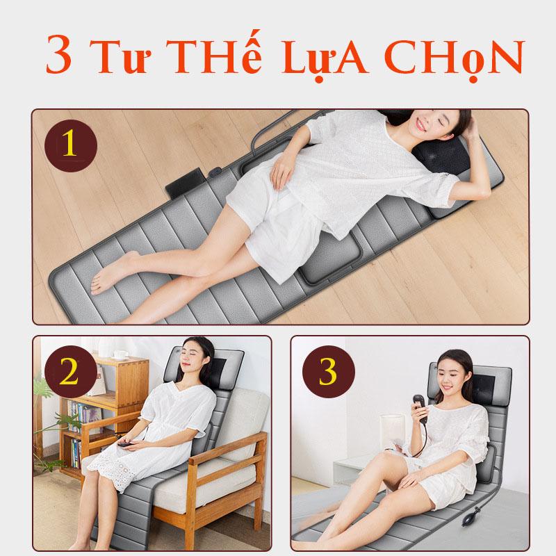 Nệm Massage Toàn Thân Hồng Ngoại Giảm Đau Nhức Xương Khớp