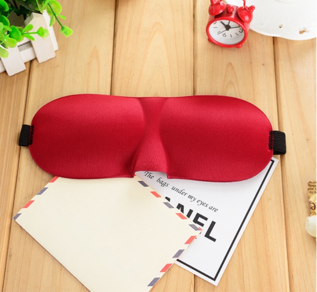 Bịt Mắt Ngủ 3D Tặng Bịt Tai Và Thanh Dũa Móng Tay Ngẫu Nhiên