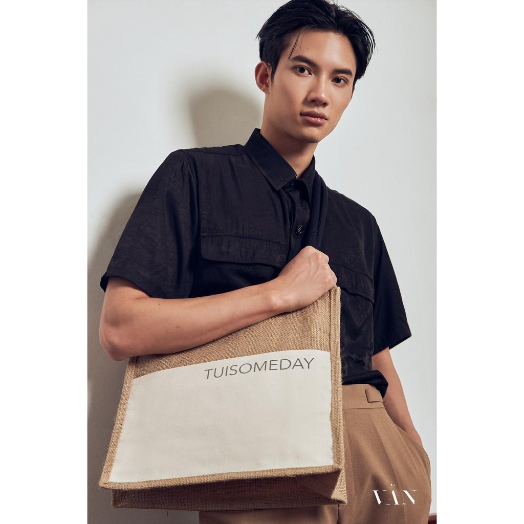 Áo Sơ Mi BLACK BUTTONS SHIRT VANBYVN