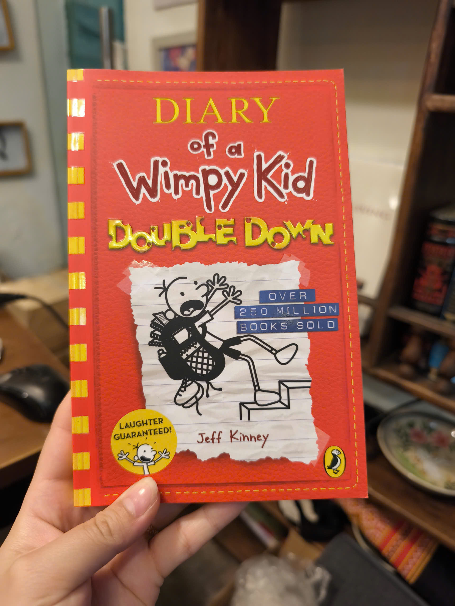 Sách - Diary of a Wimpy Kid Double Down by Jeff Kinney - Fiction/Middle Grade - Sách Ngoại Văn
