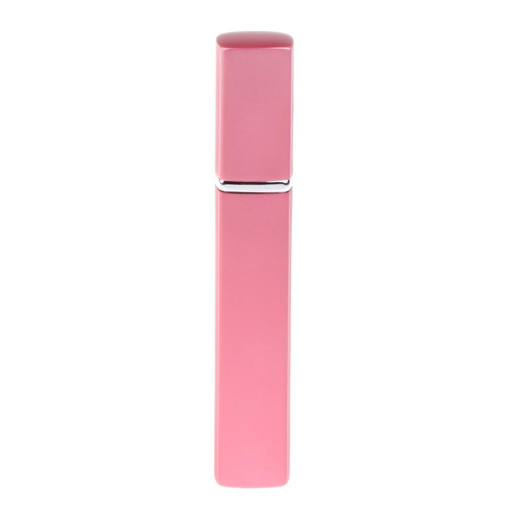 12ml Refillable Empty Fine Mist Sprayer Bottle Atomizer Makeup Perfume Essential Oils Vial Container - Pink, Silver, Red, Blue, Gold, Purple