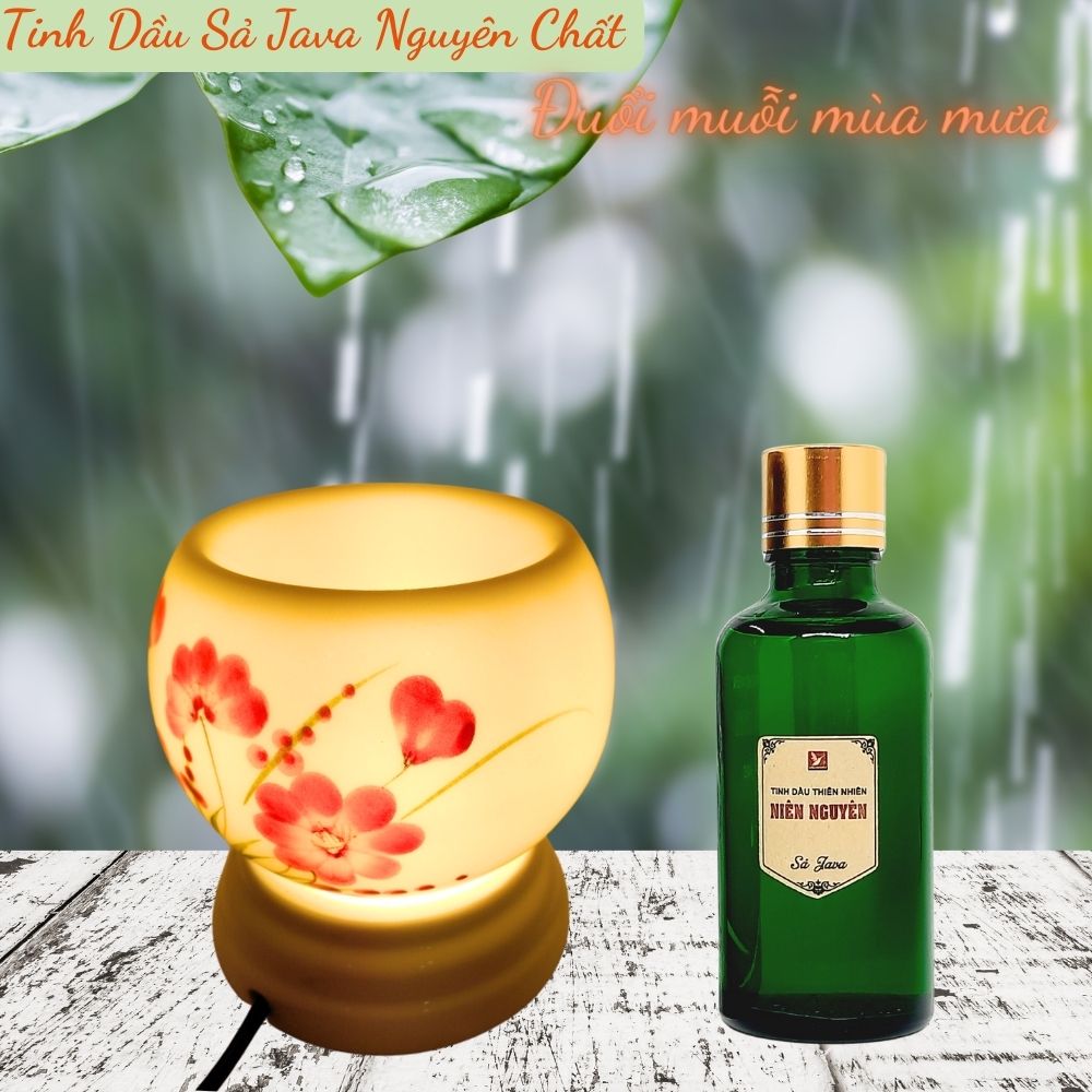 Tinh Dầu Thiên Nhiên - Tinh Dầu Sả Java Nguyên Chất – Chai Lớn Tiết Kiệm : Đuổi muỗi, khử mùi, thư giãn...