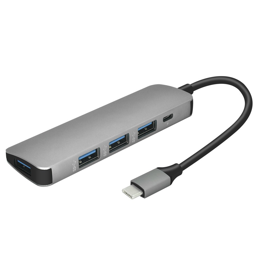 Hub-HBH-Bộ Chuyển Đổi Type-C Sang USB 3.0 HUB Ổ Cắm Dành Cho Macbook - Hàng Nhập Khẩu