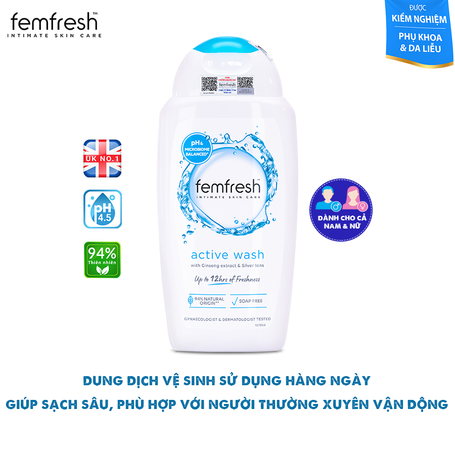 Dung Dịch Vệ Sinh Phụ Nữ Femfresh Daily Intimate Wash Nhập Khẩu Anh Quốc 250ml