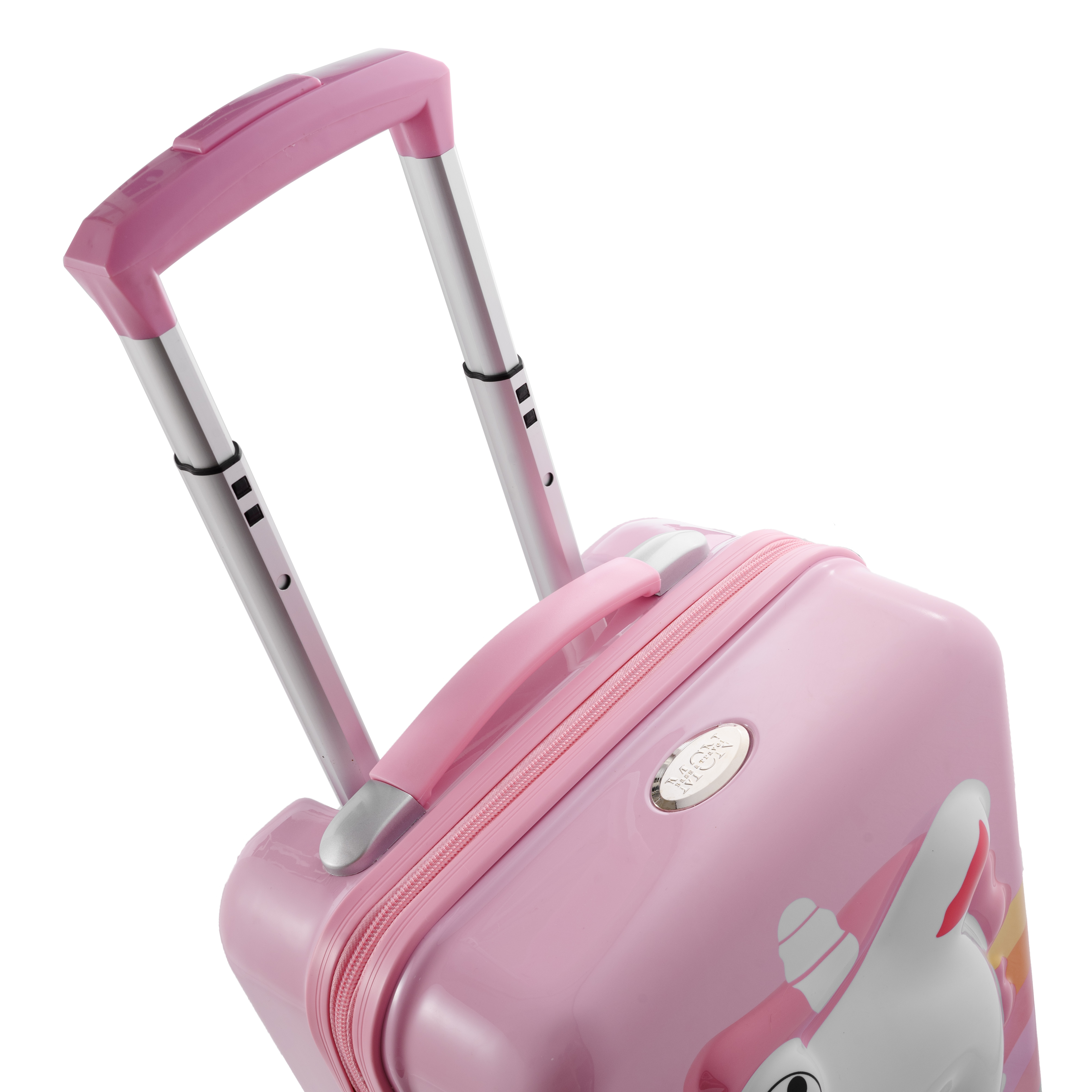 Vali Kéo Nhựa Cho Bé BEDDYBEAR In Hình Dập Nổi 3D Sư Tử Size Xách Tay 17 inch BJX-LV-001-SUTU - Hàng Chính Hãng