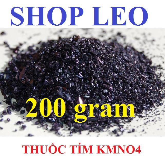 Thuốc tím KMnO4 - nấm cá