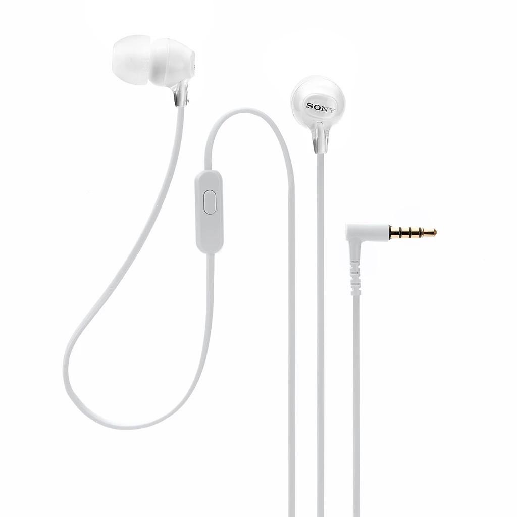 Tai nghe Sony In-ear MDR-EX15AP - White - - Hàng Chính Hãng