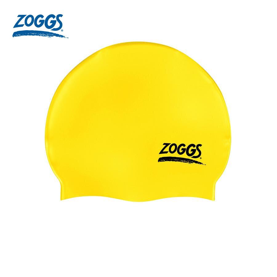 Mũ bơi unisex Zoggs Yellow Silicone - 465024-YL