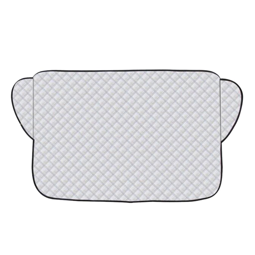 Windshield Snow Sun Cover Tarp Ice Scraper Frost Dust Removal Auto Van SUV