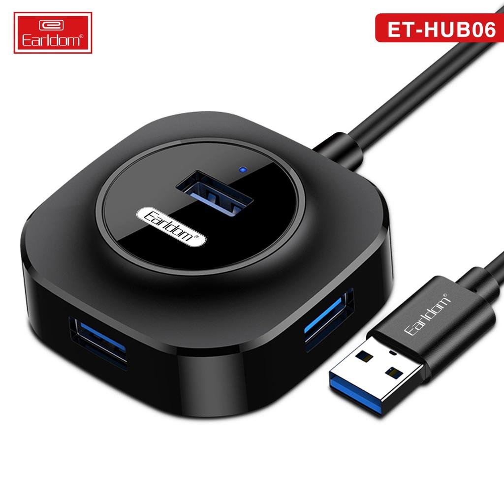 Ổ Cắm USB Earldom HUB-06 (Hỗ Trợ 4 Cổng USB 2.0)