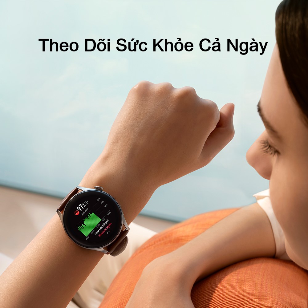 Đồng Hồ Thông Minh HUAWEI WATCH 3 | Gọi Thoại Bằng eSIM | Theo Dõi Sức Khỏe Cả Ngày | Pin Liên Tục 3 Ngày | Hàng Chính Hãng