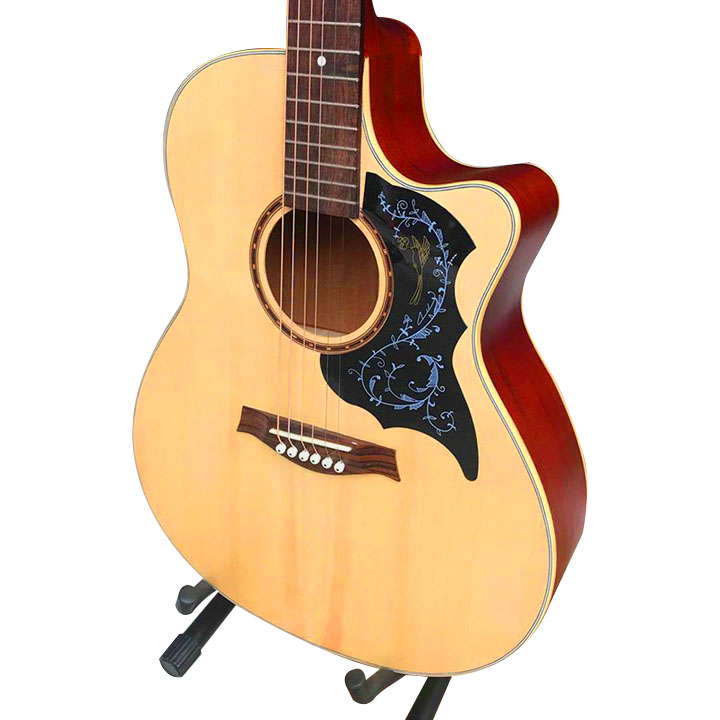 Đàn guitar acoustic SVA2 - gỗ nguyên tấm có ty dễ tập độ bền cao