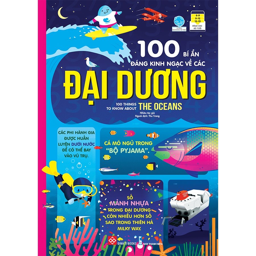 Sách Thiếu Nhi – 100 Bí Ẩn Đáng Kinh Ngạc – Đinh Tị (Nhiều chủ đề)