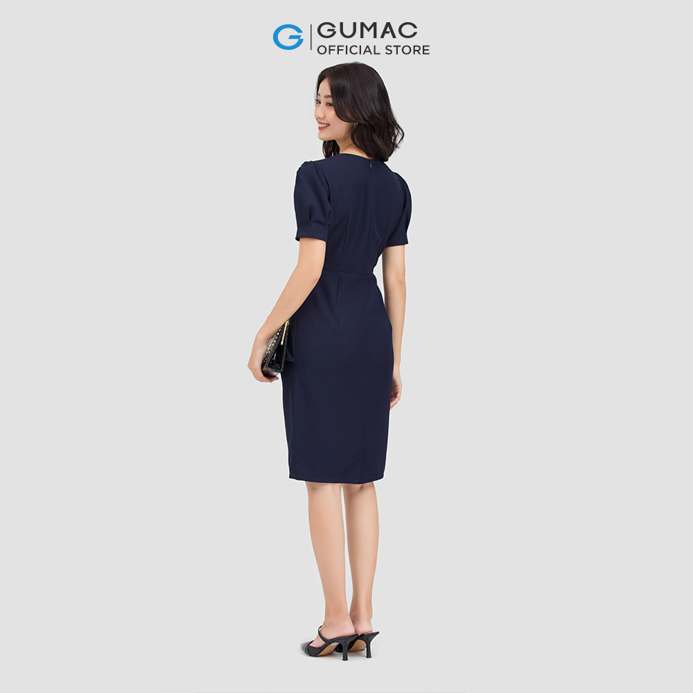 Đầm dáng suông GUMAC DC06010 peplum