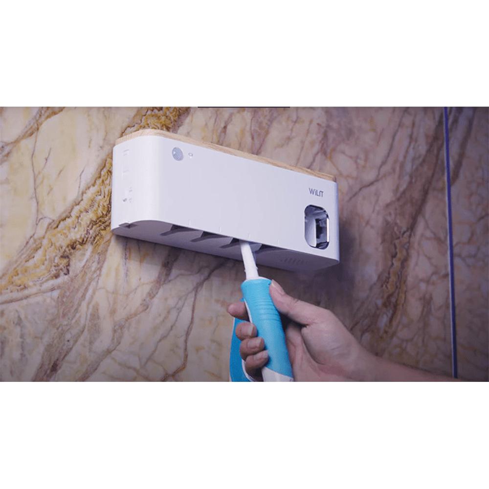 Máy Tiệt Trùng Bàn Chải Đánh Răng Thông Minh WILIT UVC07, Chất Liệu Nhựa BPA An Toàn Cho Sức Khỏe, Nhập Đức