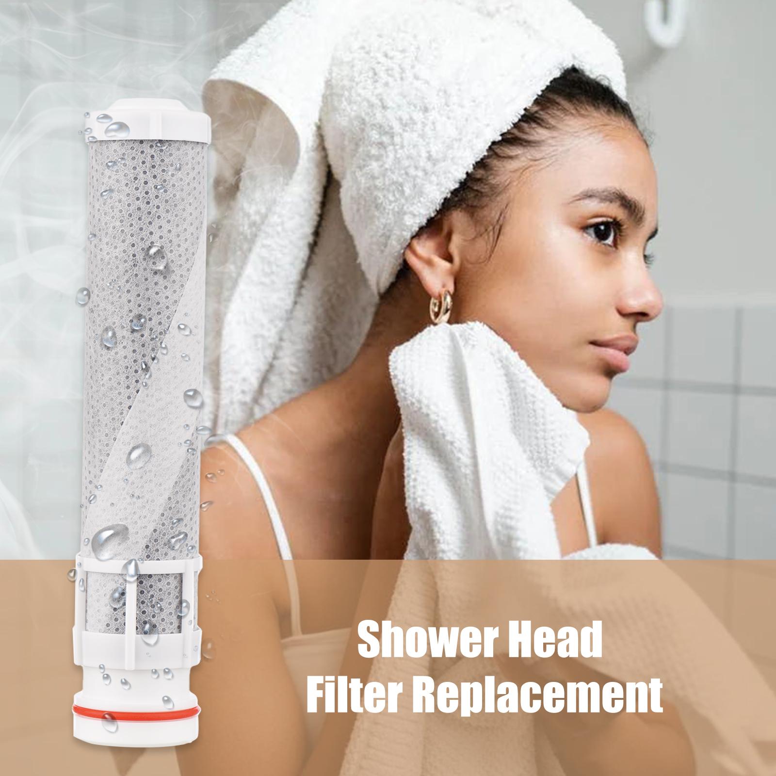 Bộ lọc nước đầu vòi hoa sen với chức năng thay thế vòi cũ, bảo vệ tóc loại bỏ tạp chất trong nước