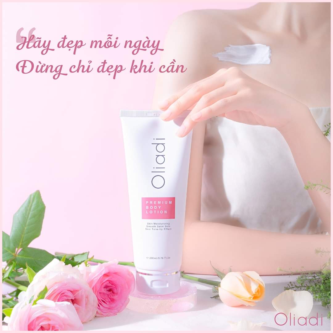 Kem Body Oliadi - Dưỡng Trắng Toàn Thân 200ml