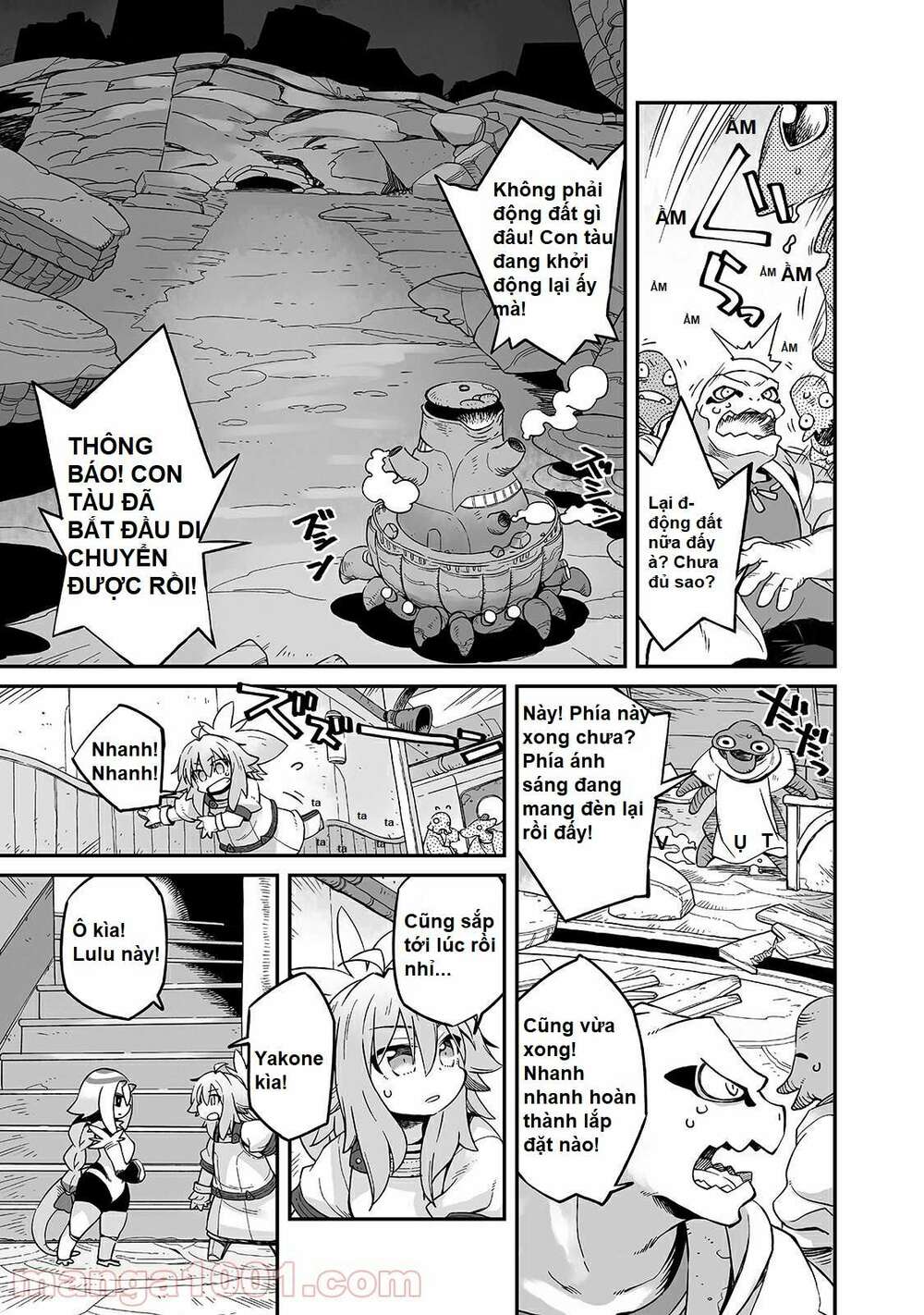 ngay cả khi hậu tận thế, thật hạnh phúc vẫn còn được sống... chapter 17.2 1