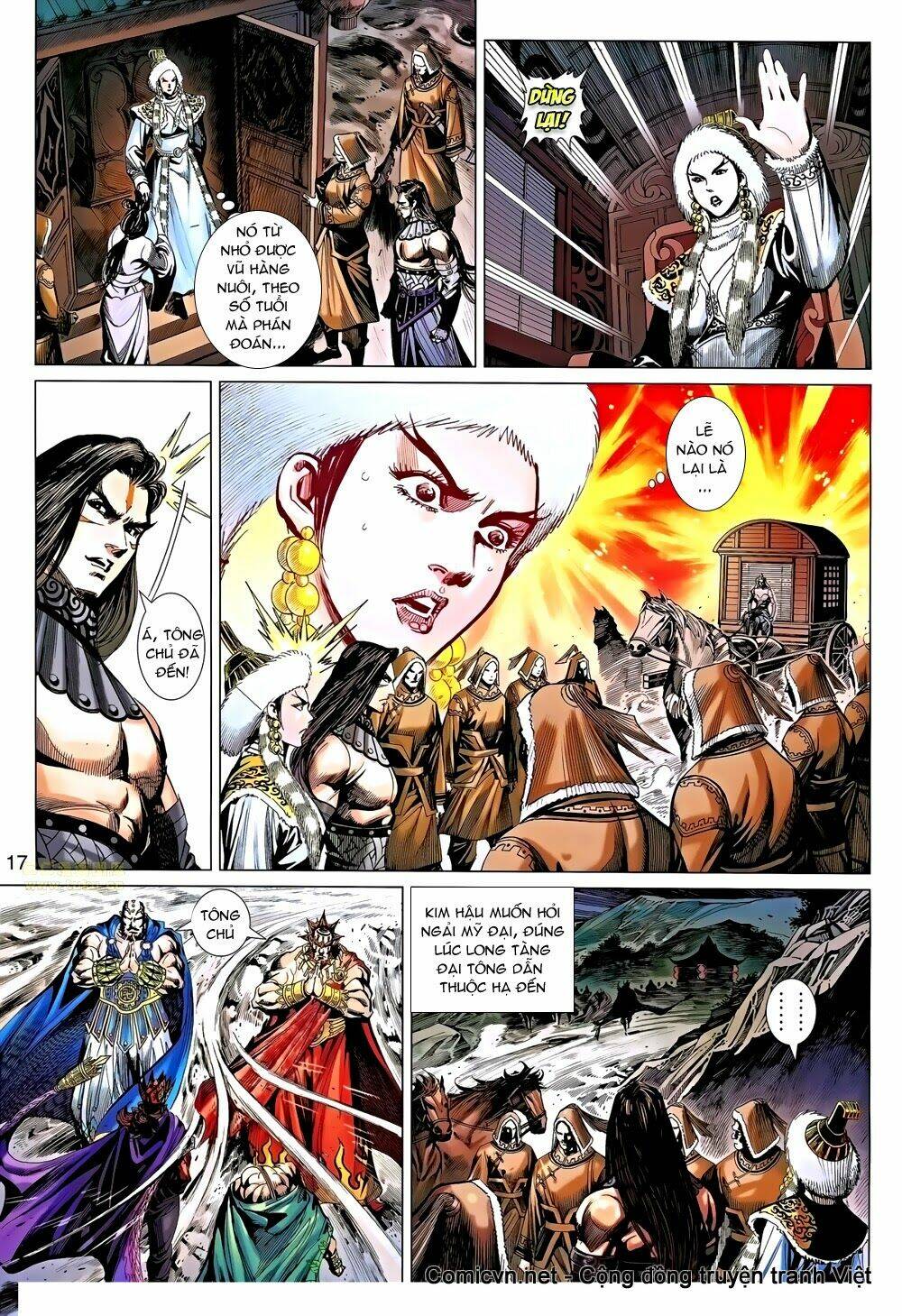 thiên tử truyền kỳ 8 - thương thiên bá hoàng chapter 42 16