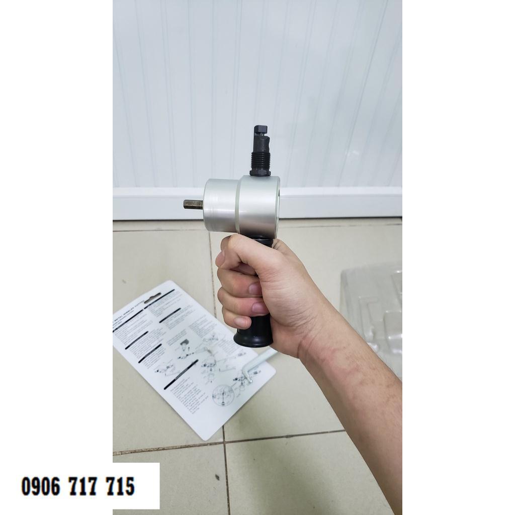 Đầu chuyển đổi máy khoan tay, đầu cắt tôn,khoan pin cầm tay thành máy cắt, kéo cắt an toàn, nhỏ gọn