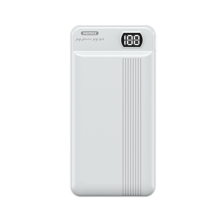 Pin sạc dự phòng Remax RPP-106 20000mAh lõi Li-Polymer 2 cổng Input / Output - Hàng Chính Hãng