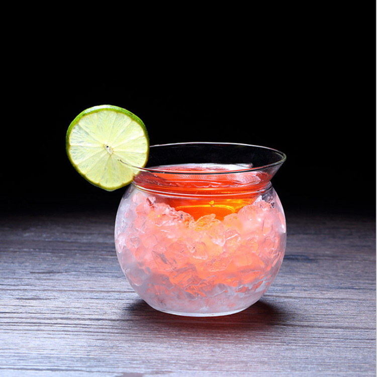 Cocktail glass - Ly thủy tinh cocktail nón đế cầu ( BG56)