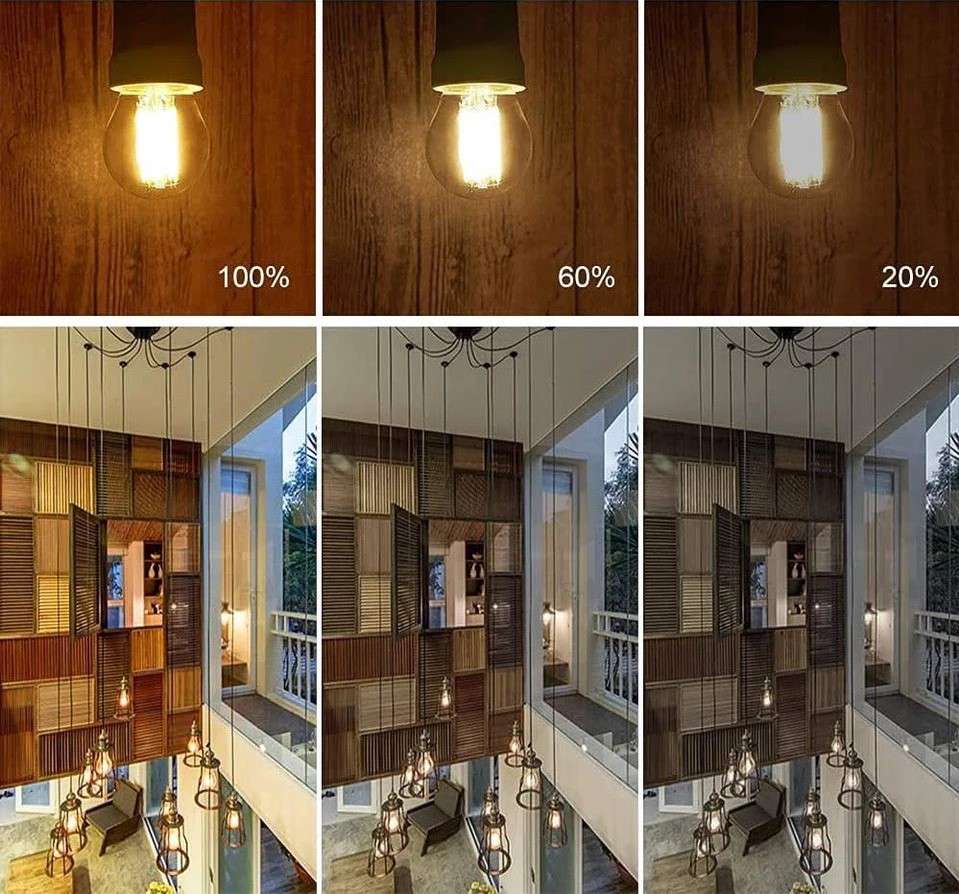 Bóng đèn led TAMOGA G45 Ánh sáng Vàng