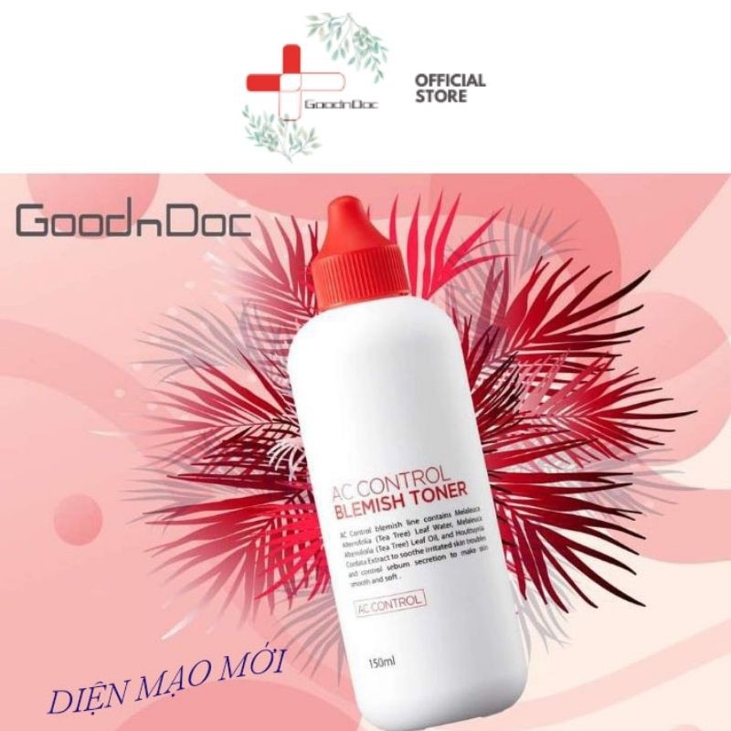 Nước Hoa Hồng GoodnDoc Ac Control Blemish Emulsion 150ml