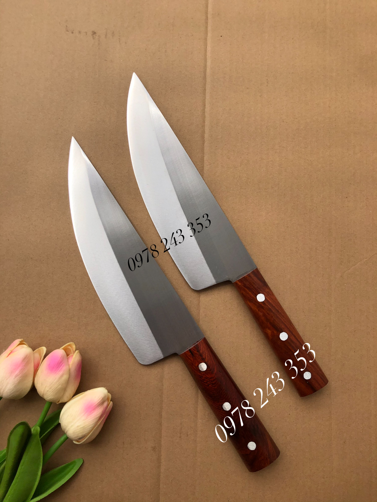 Dao bầu to thái - lọc khôg gỉ