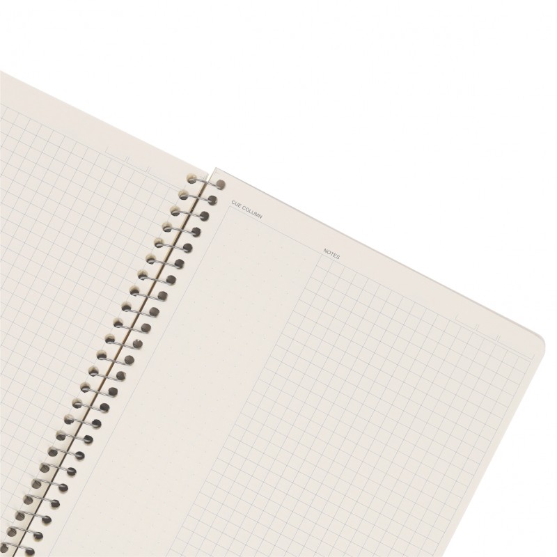 Vở C Notes (6 x 6) mm lò xo đơn bìa nhựa 2 mặt B5 200 trang 100/76; MS: 588