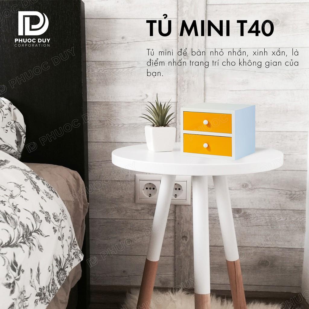 Tủ mini để bàn đa năng - Tủ nữ trang mỹ phẩm T40