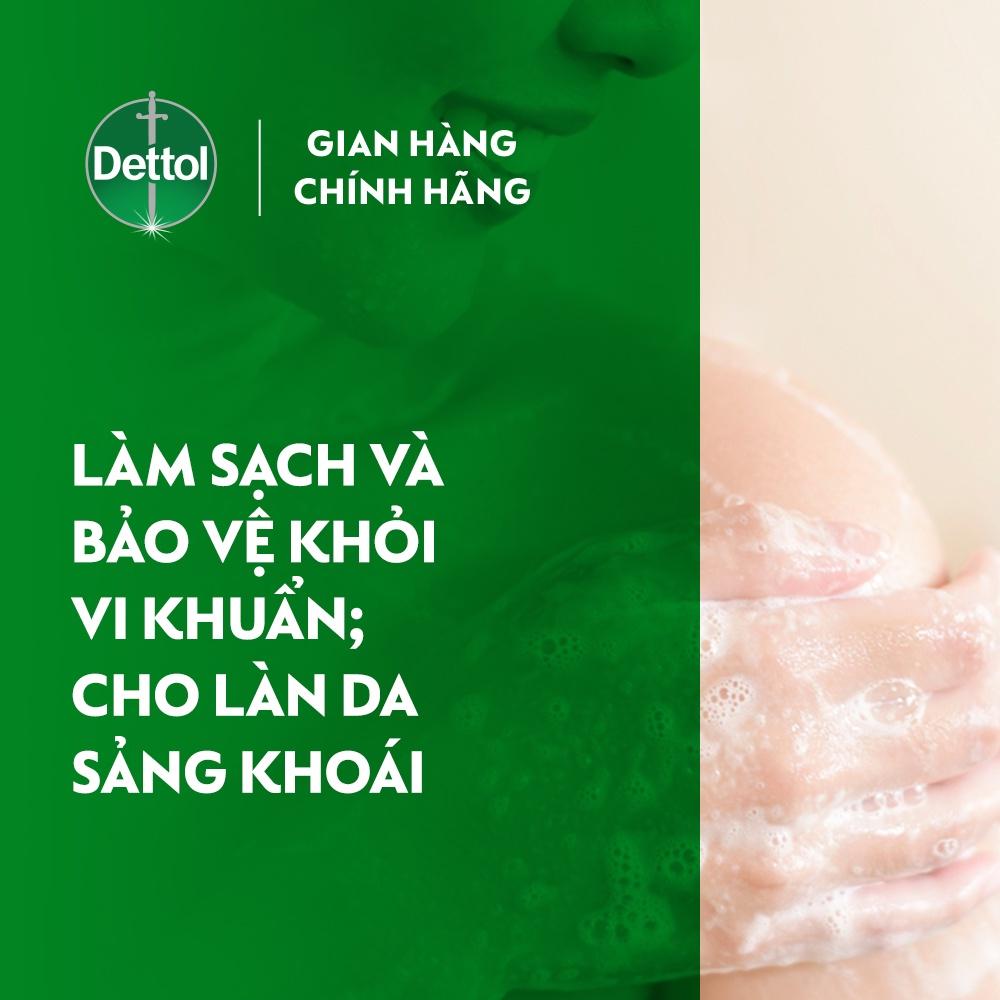 [Mã FMCGDET52 giảm 8% đơn 250k] [Hộp quà tặng kèm bông tắm] Sữa tắm Dettol kháng khuẩn – Chai 950g