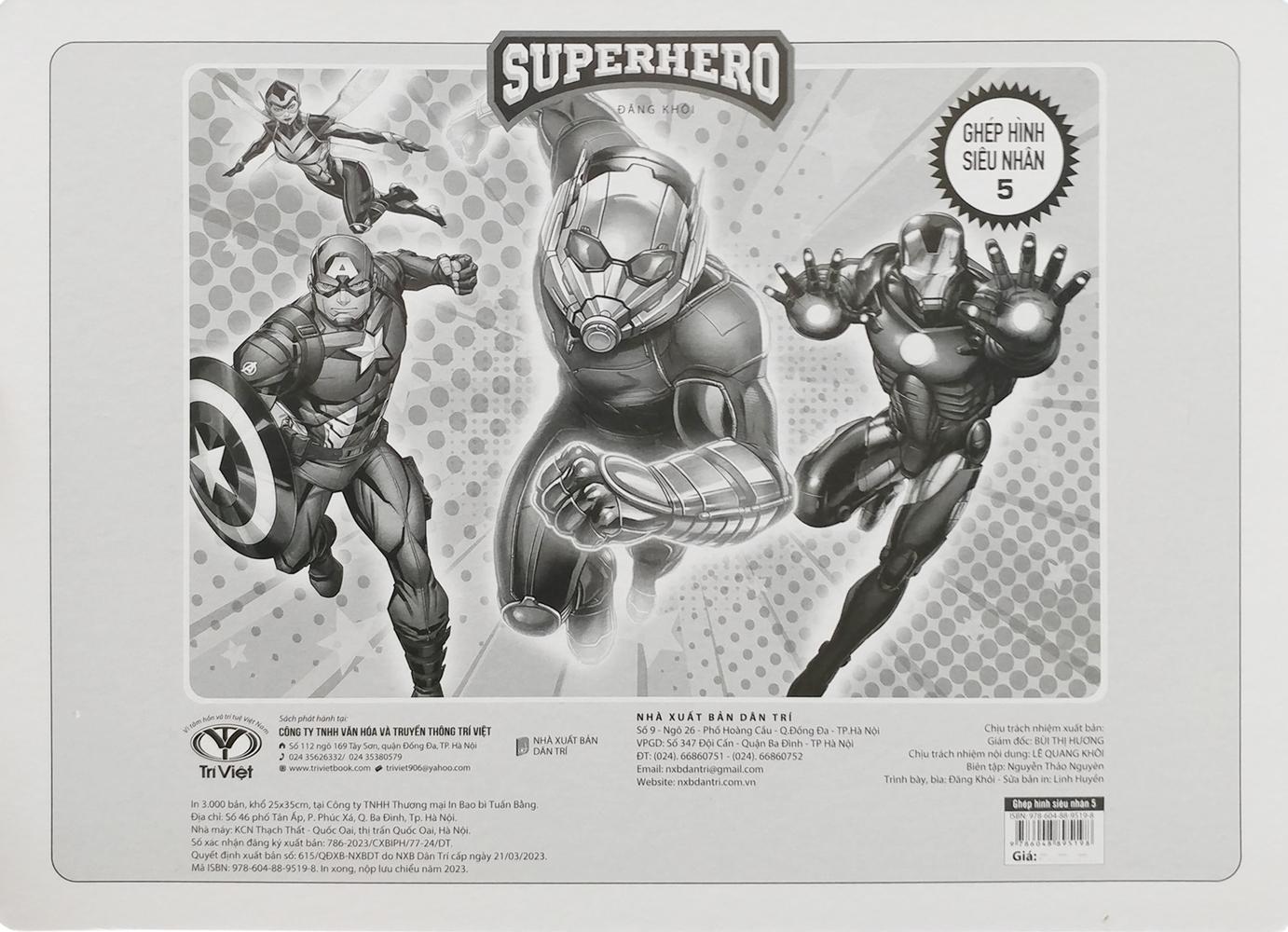 Ghép Hình Siêu Nhân 5