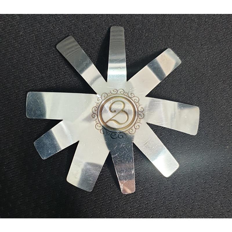 Miếng cắt móng bột móng tay, tạo hình V và Oval ️ inox không rỉ ️