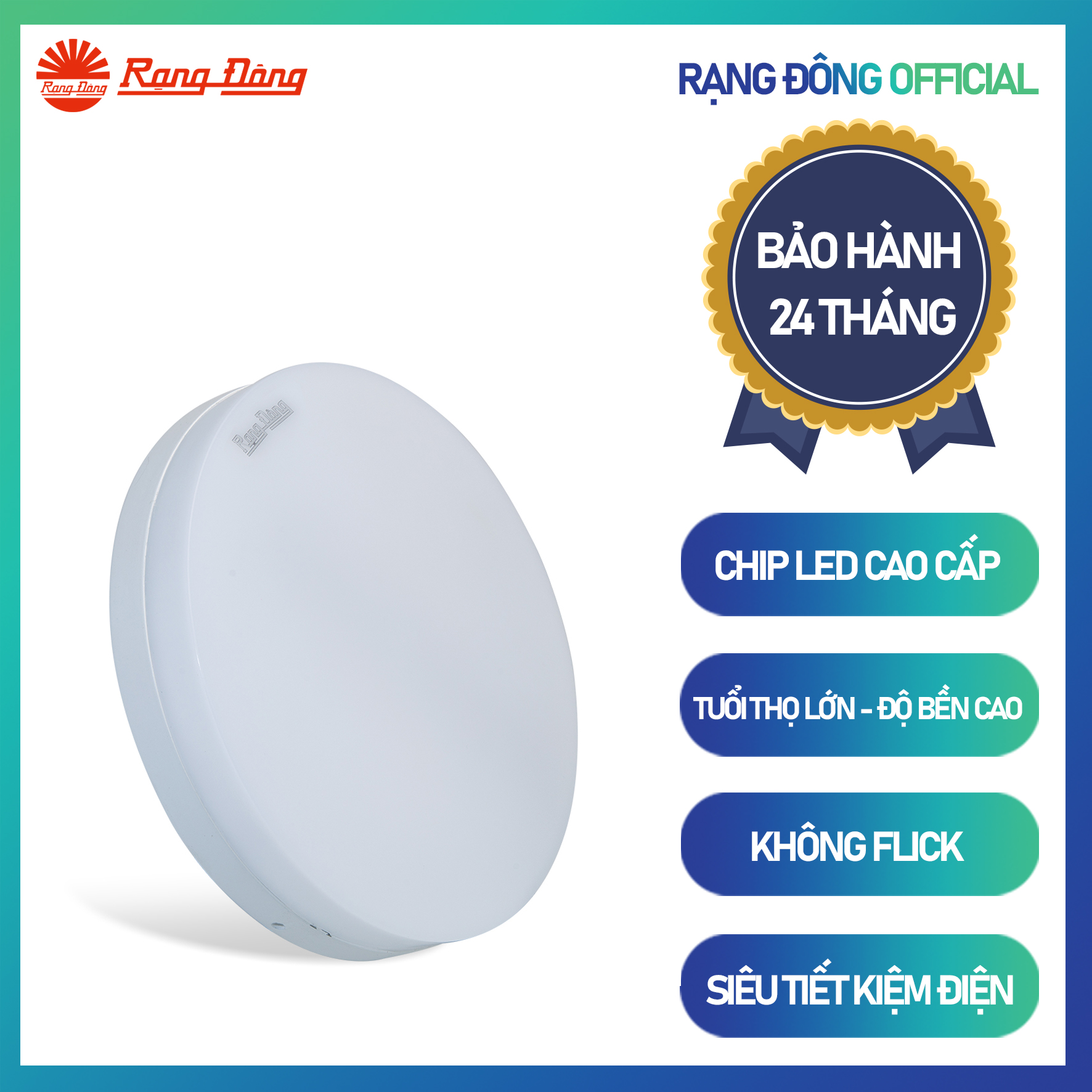 Đèn LED ốp trần Rạng Đông model LN12 300/30W