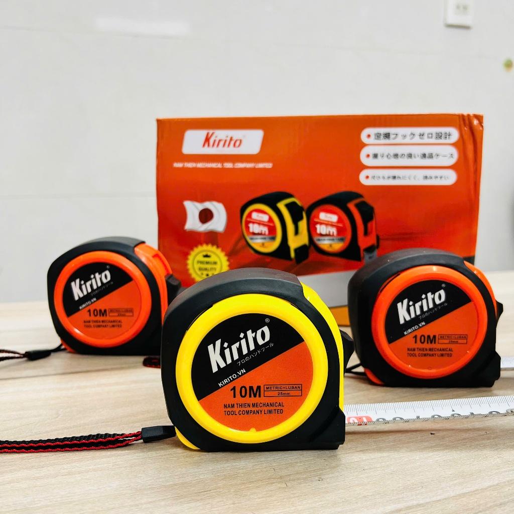 Thước cuộn Kirito 5m và 7.5m cao su đúc chất lượng tuyệt đối