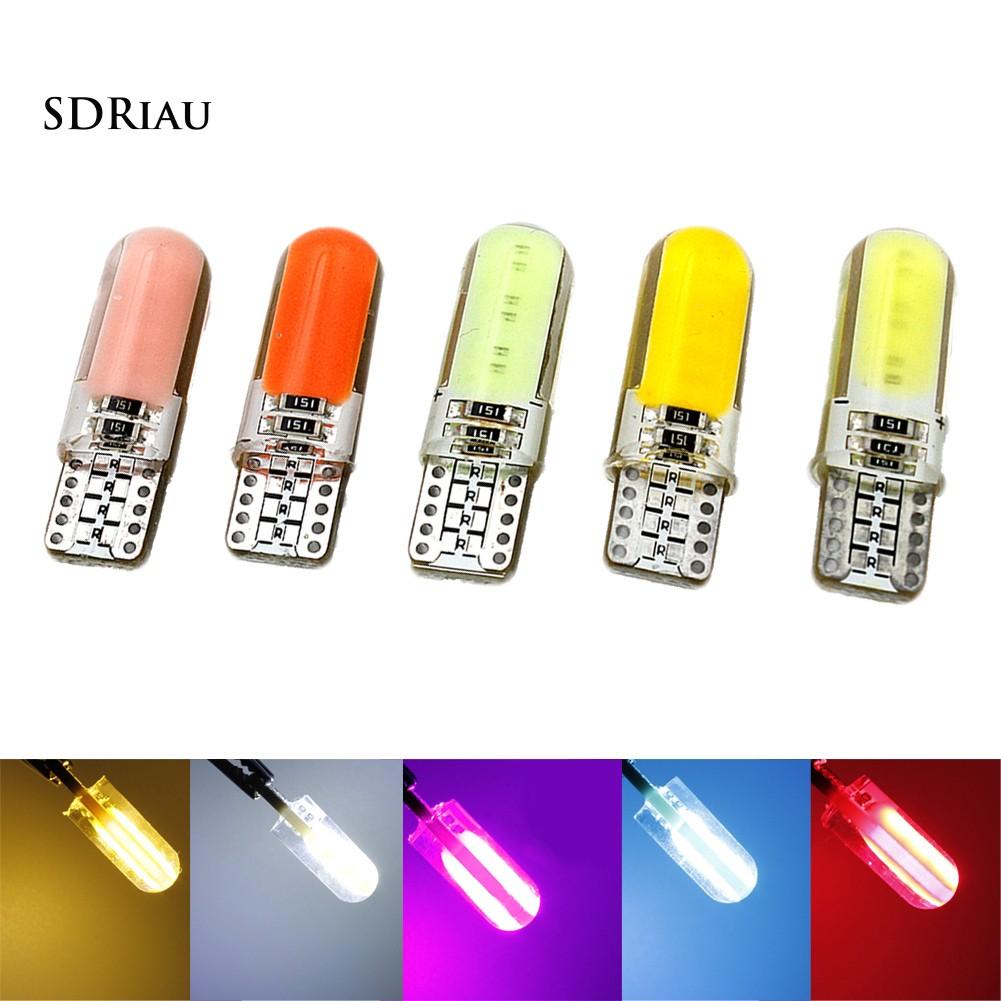 Bộ 10 Đèn Led 12v T10 W5W Cho Xe Hơi