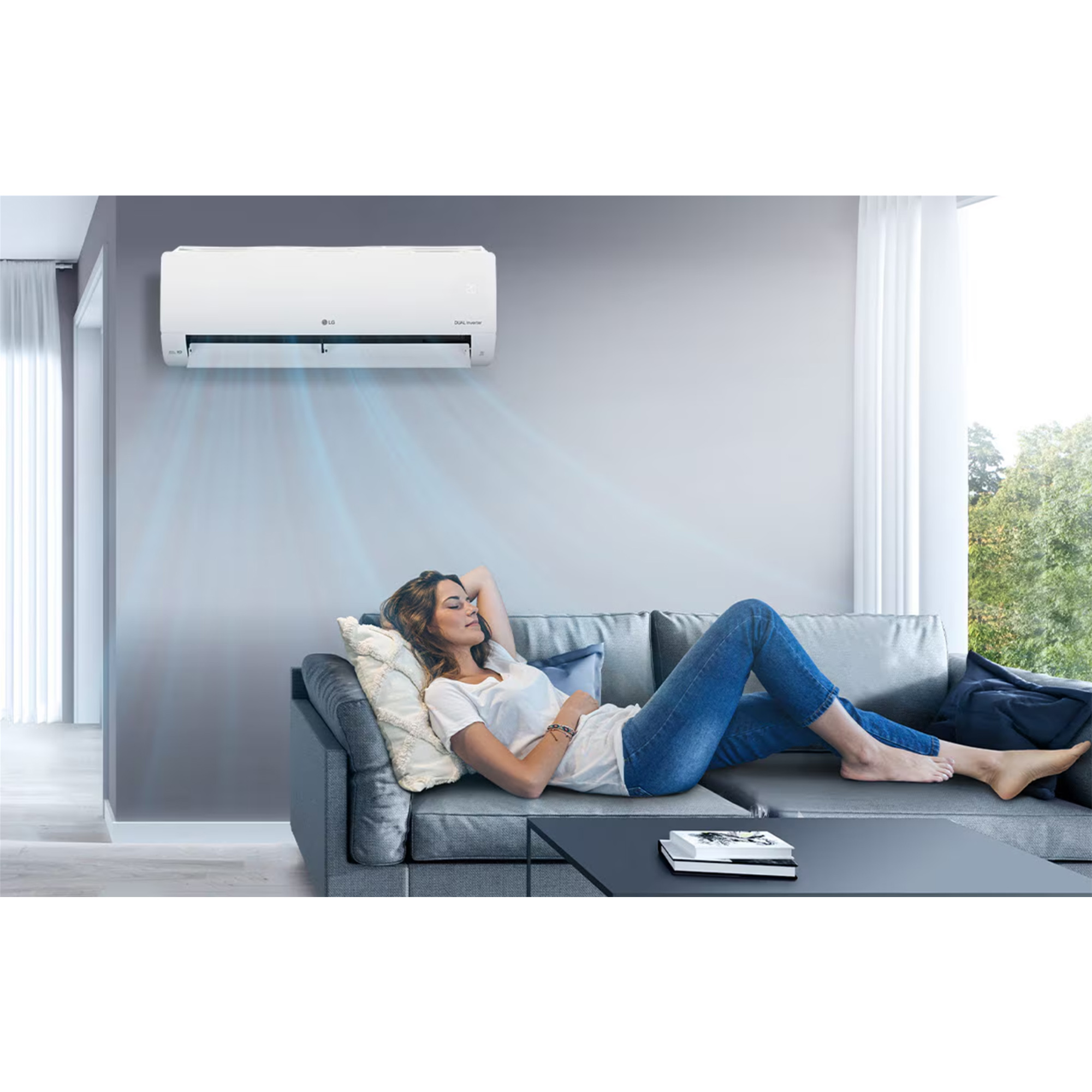 Máy lạnh LG Inverter 1HP IEC09G1/ 1.5HP IEC12G1/ 2HP IEC18G1/ 2.5 HP IEC24G1 - Hàng Chính Hãng - Mới 100