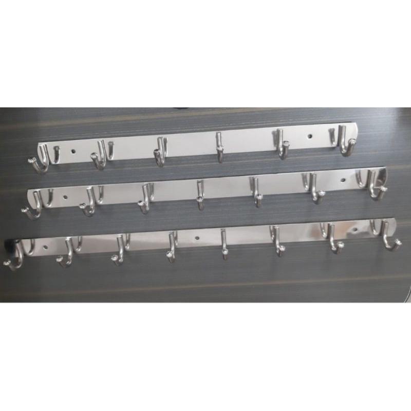 Móc treo đồ, quần áo INOX 100% 6, 7, 8, 9, 10, 11 móc