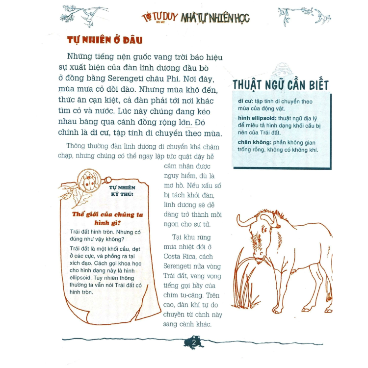 Sách Tớ Tư Duy Như Một Nhà Tự Nhiên Học - Tất Tần Tật Về Tự Nhiên
