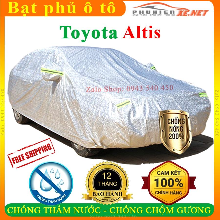 Bạt phủ ô tô Toyota Altis CAO CẤP Cách Nhiệt Bạt phủ xe ô tô Toyota Altis Bạt che ô tô Toyota Altis