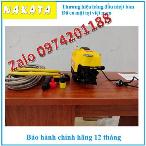 Máy rửa xe NAKATA N1 2800w, hàng công ty - tặng bình