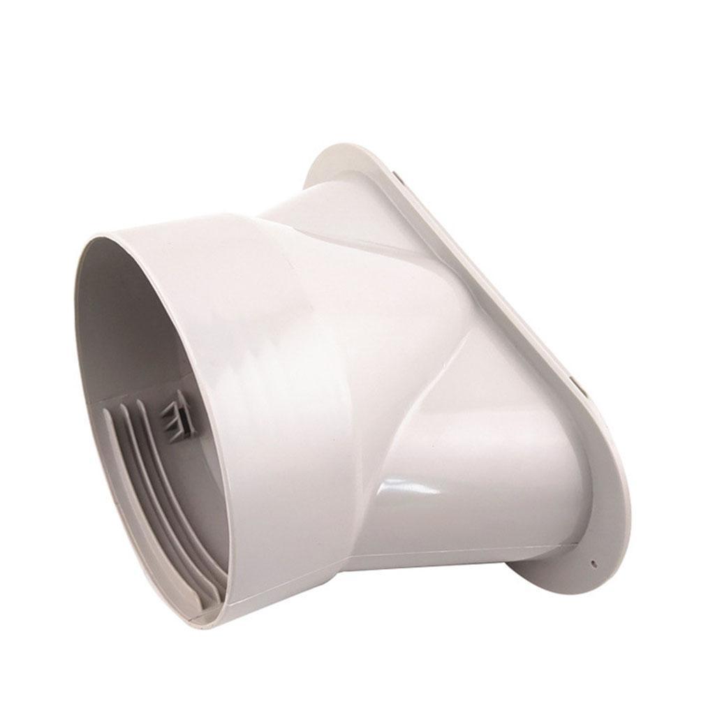 5.1'' Window Adapter  Conditioner Exhaust Duct Tube Flat Connector