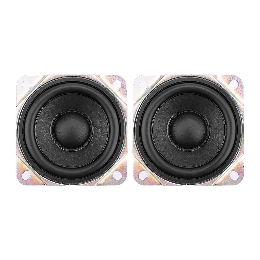 Aiyima 2 Chiếc 2.5 Inch Âm Thanh Toàn Dải Loa Mini Đơn Vị 8 Ohm 10W Tự Làm Âm Thanh Loa Nghe Nhạc Cạnh Cao Su Loa Rạp Hát Tại Nhà