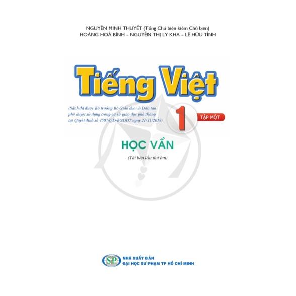 Tiếng Việt lớp 1 tập 1 - Cánh Diều