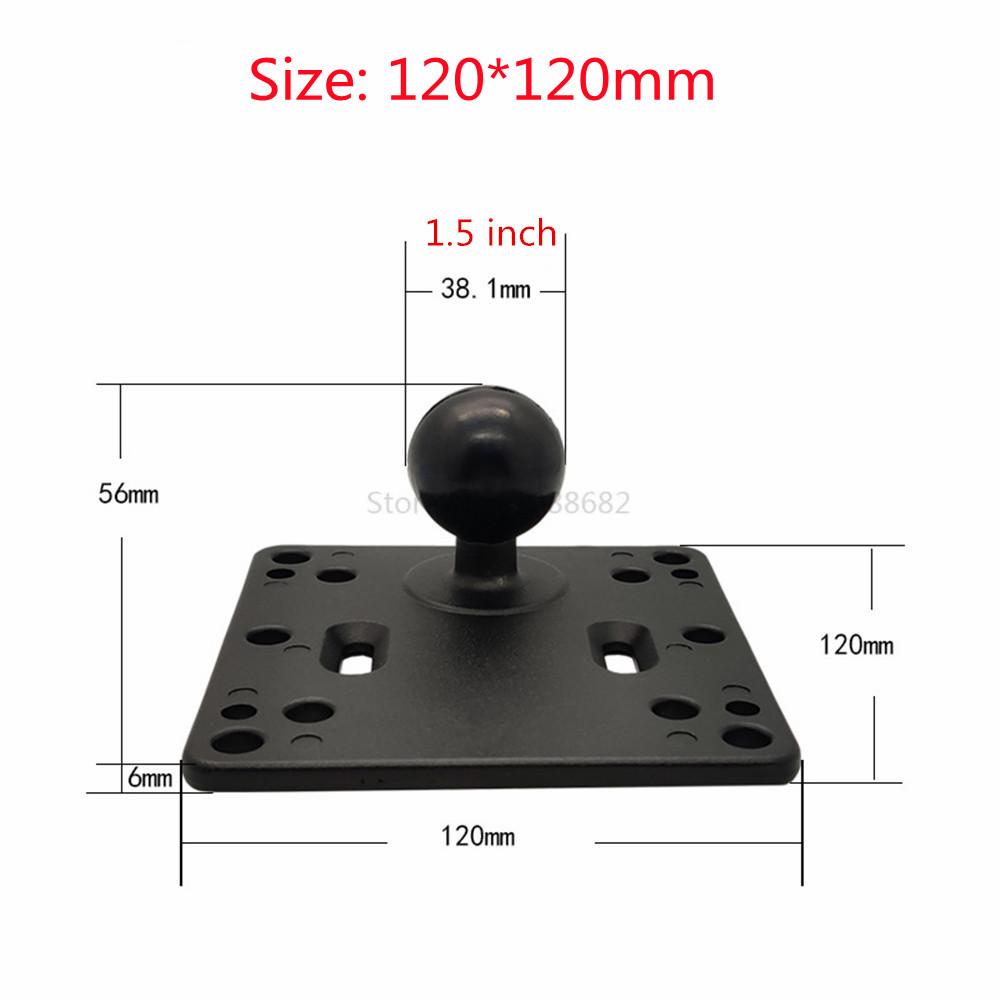 Jadkinsta Aluminum 1,5 inch Ballhead Base 1,5 inch Double Socket ARM với camera máy mô tô Mount Ball Ball Ball 1,5 inch