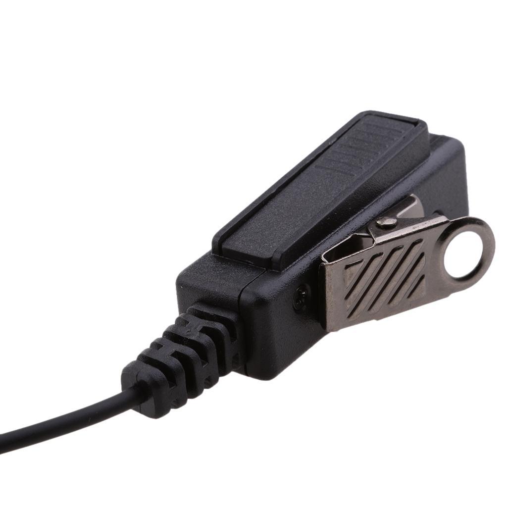 Acoustic Air Tube Headset/Earpiece Mic For Radio