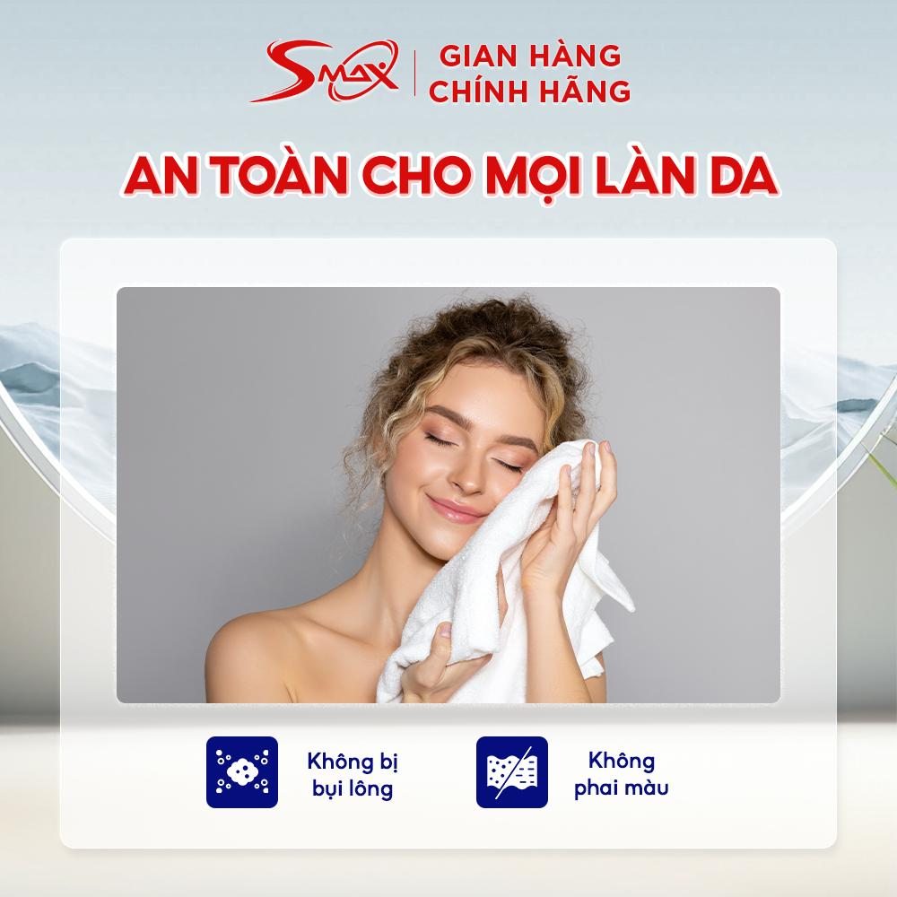 Combo 5 Khăn Gội Cotton Chất Liệu Cao Cấp, Thấm Hút Tốt, Đa Sắc Màu, Kích Thước 40x80cm